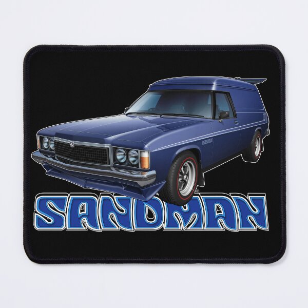 Item preview, Illustrated HZ Holden Sandman Panel Van, Windsor Blue designed and sold by tshirtgarage.