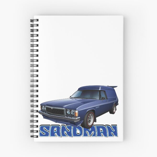 Item preview, Illustrated HZ Holden Sandman Panel Van, Windsor Blue designed and sold by tshirtgarage.