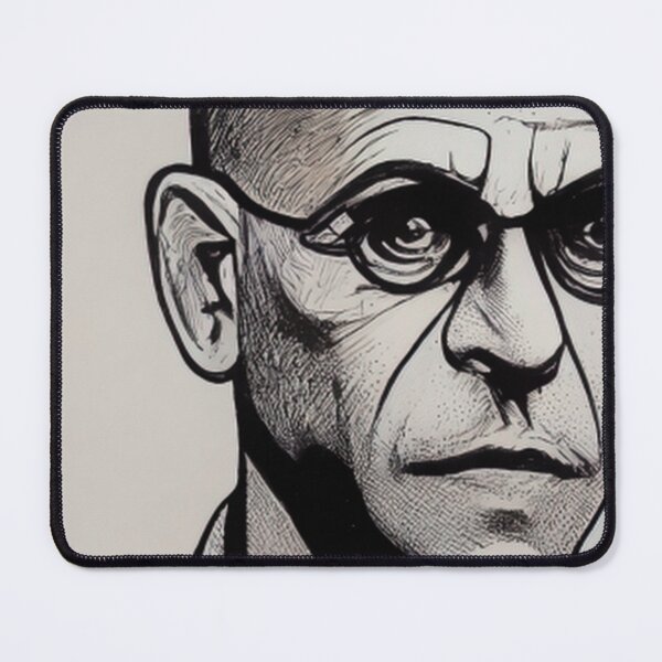 Item preview, Michel Foucault  designed and sold by ComicsFactory.