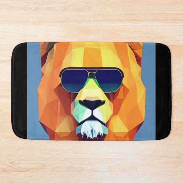 Item preview, This Lion is Cool as F**k designed and sold by (Not) The Wednesday Shop.