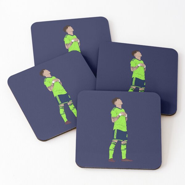 Item preview, Celebración del gol de la paz de Alejandro Garnacho Ronaldo designed and sold by Hevding.