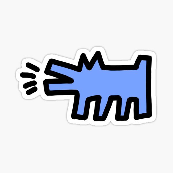 Item preview, Keith harring dog designed and sold by Rainberries.