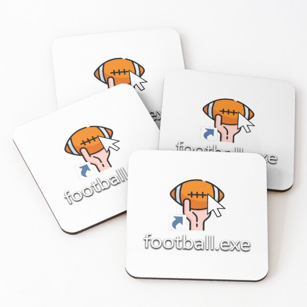 Item preview, football.exe desktop shortcut pointer | for football lovers designed and sold by CodingStore  ★★★★★.