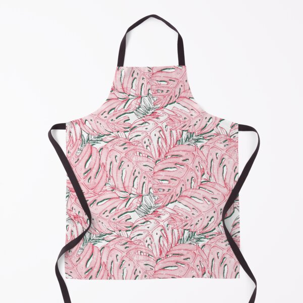 Aperçu de l'œuvre Pattern Feuilles Tropicales Rose Argenté Summer Pastel Nature créée et vendue par Jolly-Yosei.