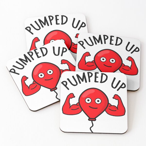 Item preview, Pumped up balloon, fitness pun designed and sold by EnzoVectorism.