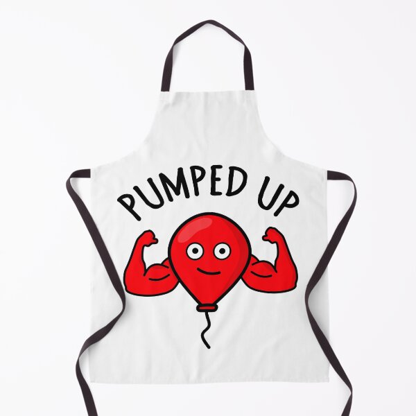 Item preview, Pumped up balloon, fitness pun designed and sold by EnzoVectorism.