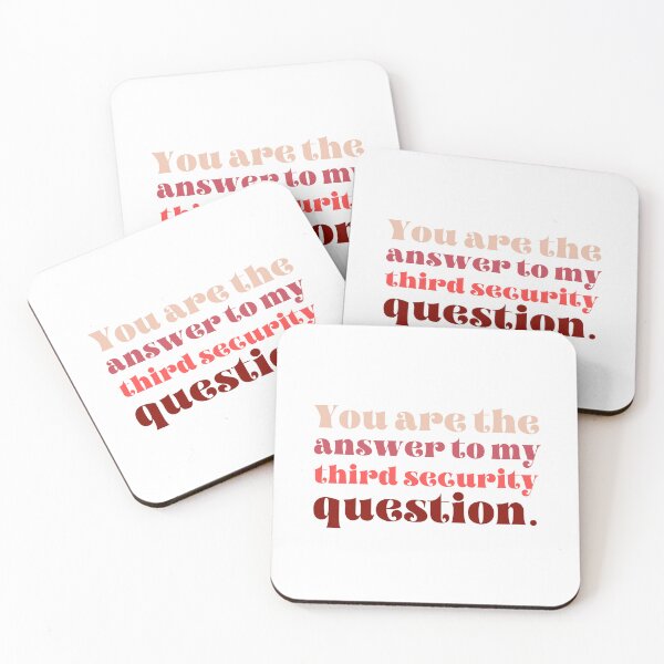 Item preview, You Are The Answer To My Third Security Question designed and sold by karolaan.