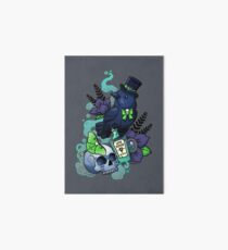 Chubby Mr. Raven Art Board