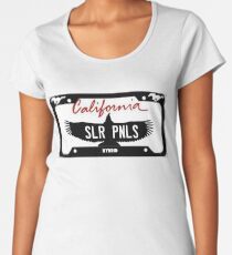 California SLR PNL Nummernschild Frauen Premium T-Shirts