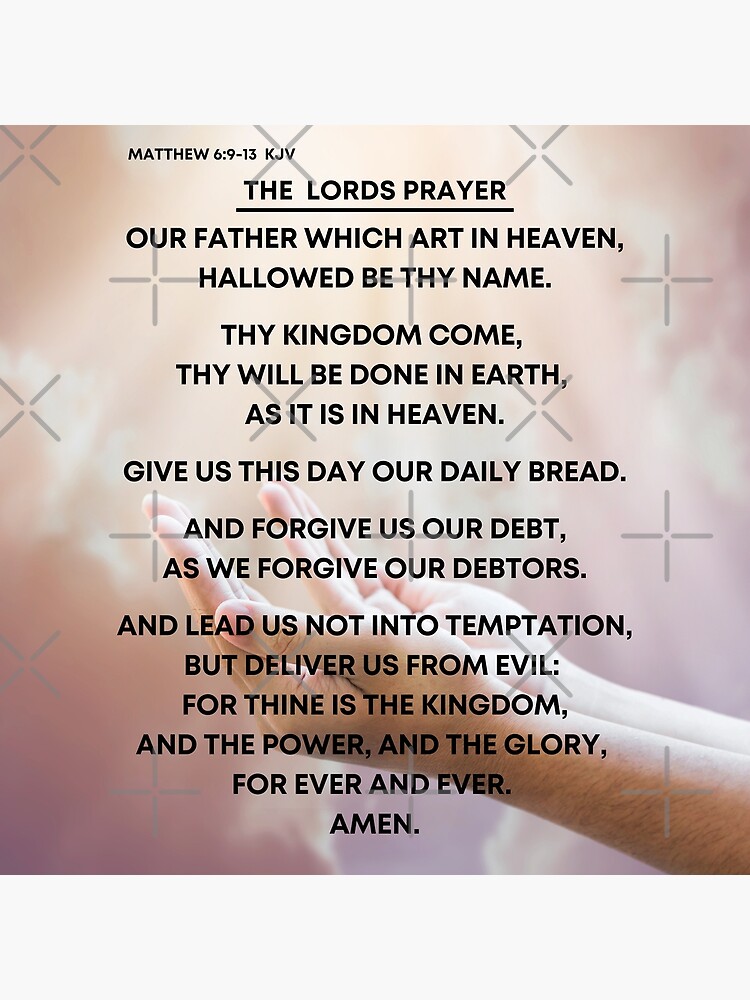 The Lords Prayer Kjv