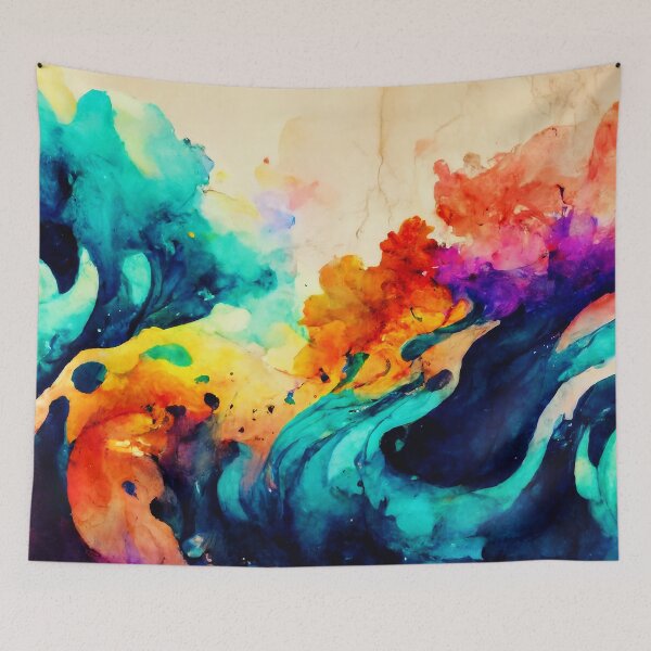 Item preview, Water Color Waves designed and sold by Kybruno's Creations.