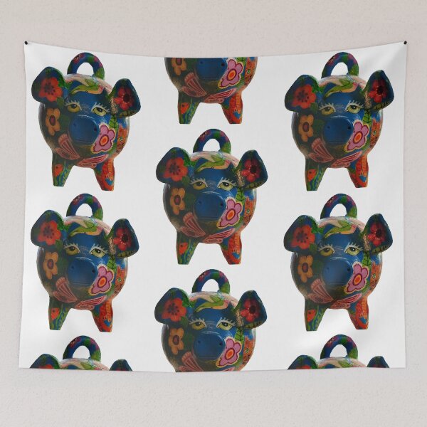 Item preview, The flower piggy for Constanza designed and sold by Madalena Lobao-Tello.