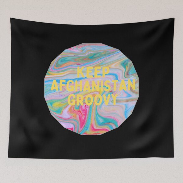 Item preview, Keep Afghanistan Groovy! designed and sold by NordicBerry.