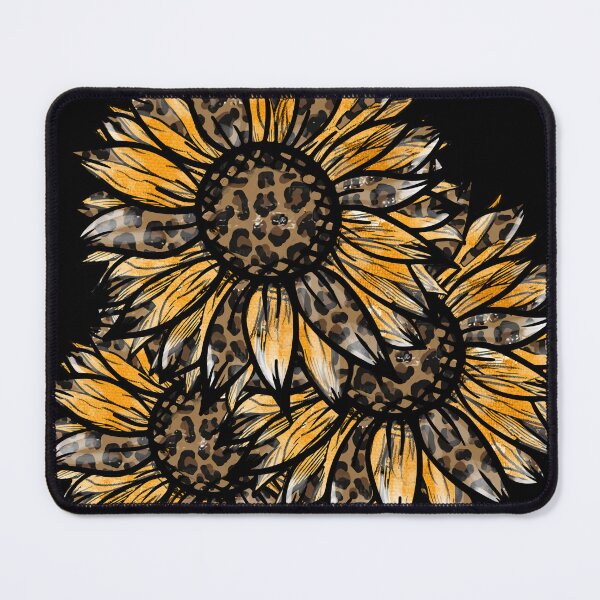 Item preview, Sunflowers In Yellow And Leopard Design  designed and sold by handsoftime2020.