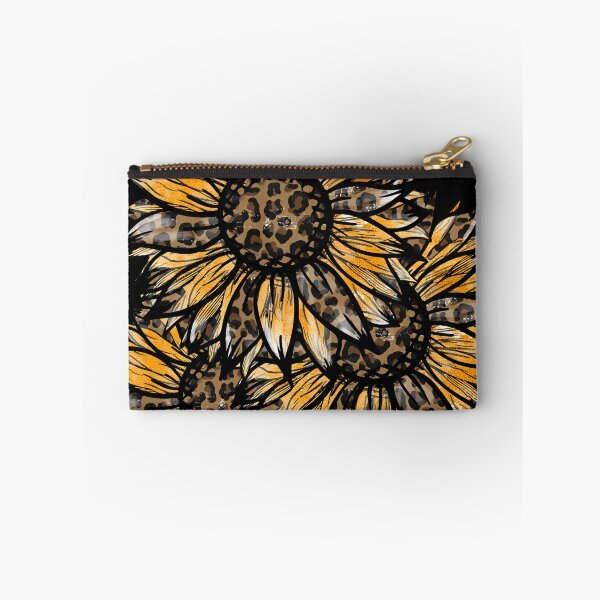 Item preview, Sunflowers In Yellow And Leopard Design designed and sold by handsoftime2020.