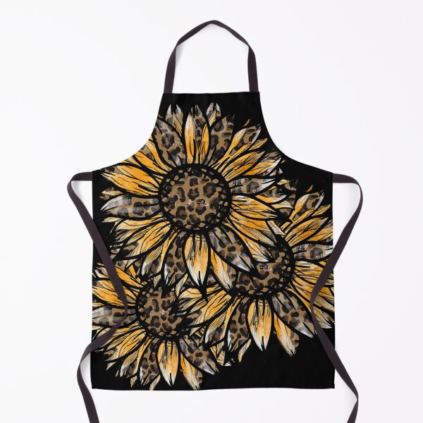 Item preview, Sunflowers In Yellow And Leopard Design  designed and sold by handsoftime2020.