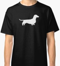 Dachshund Silhouette(s) Classic T-Shirt