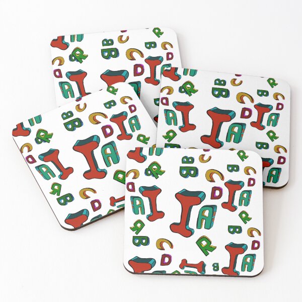 Item preview, Alphabet Letters | Typography Letter Sticker Art designed and sold by Neshmi.