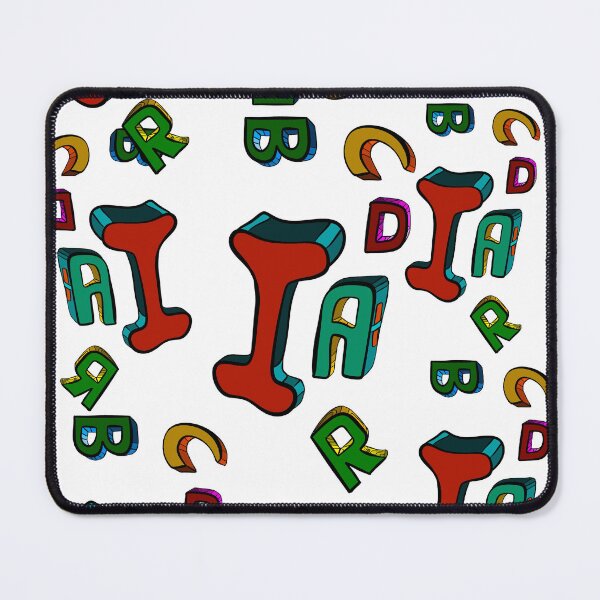 Item preview, Alphabet Letters | Typography Letter Sticker Art designed and sold by Neshmi.