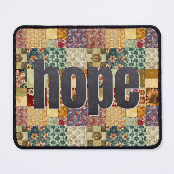 Item preview, Hope, One Word Caption in Patchwork Style. designed and sold by GrumpyFella.