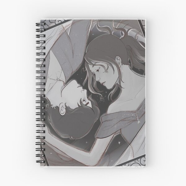 Item preview, Cinder&Kai from The Lunar Chronicles designed and sold by CosmicNovaArt.