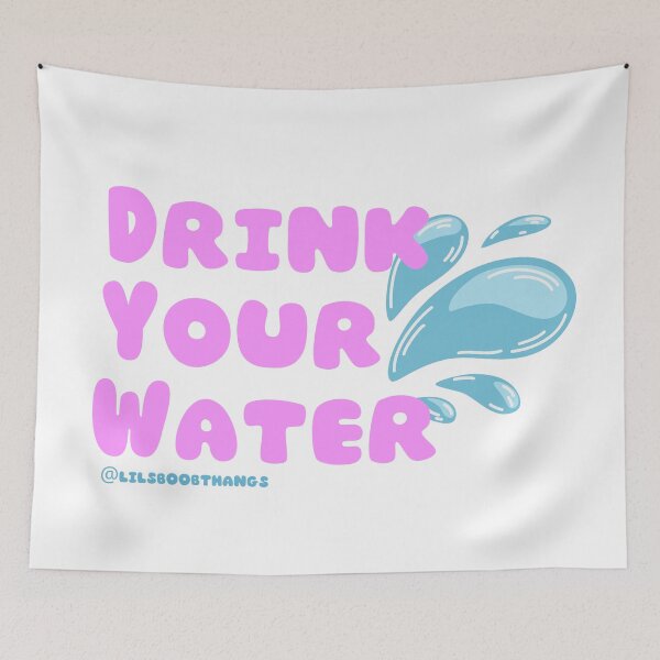 Item preview, Drink your water. v4 | lilsboobthangs designed and sold by lilsboobthangs.