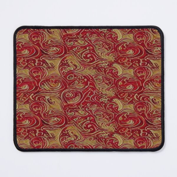 Item preview, Red and gold renaissance pattern designed and sold by calibrit.