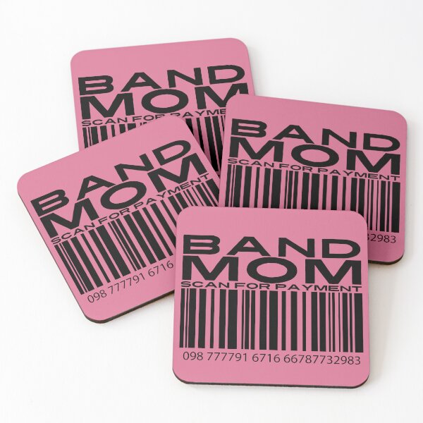 Item preview, Band Mom Scan For Payment | Band Mommy | Marching Band Mom (White Lettering Available) designed and sold by Wavecrest Wearables.