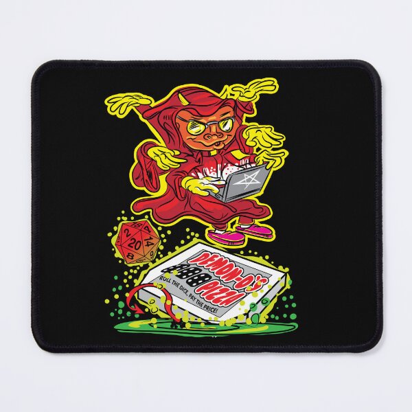 Item preview, RPG Night: Casting Pizza Delivery Spell. Demon-O's Delivers designed and sold by eShirtLabs.