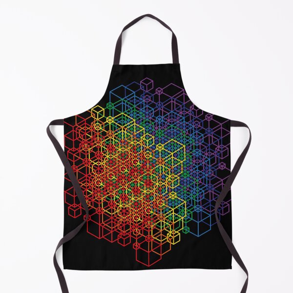 Item preview, Rainbow Hex Mesh All Over designed and sold by Delibobs.