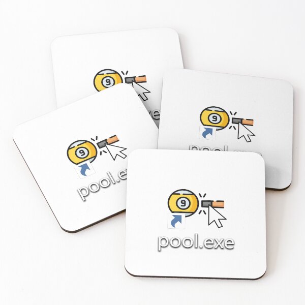 Item preview, pool.exe desktop shortcut pointer | for billaird players and lovers designed and sold by CodingStore  ★★★★★.