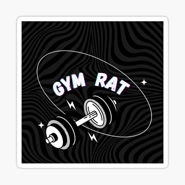 Gym Rat Varsity Sticker