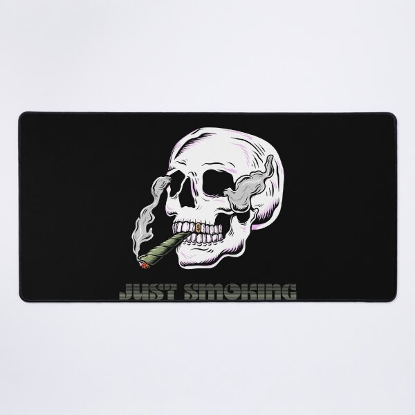 Item preview, just smoking skull designed and sold by PRINYOS.