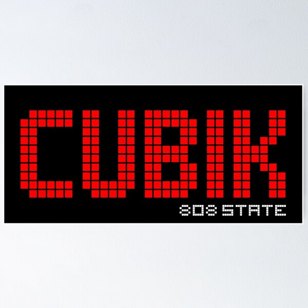 Item preview, CUBIK. 808 STATE. designed and sold by 5hertz.