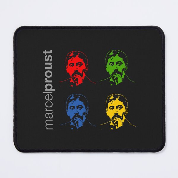 Item preview, Quadrichrome Marcel Proust portrait poster designed and sold by CMYKStudio.