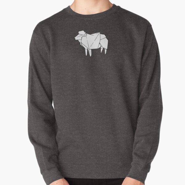 Origami Sheep Pullover Sweatshirt