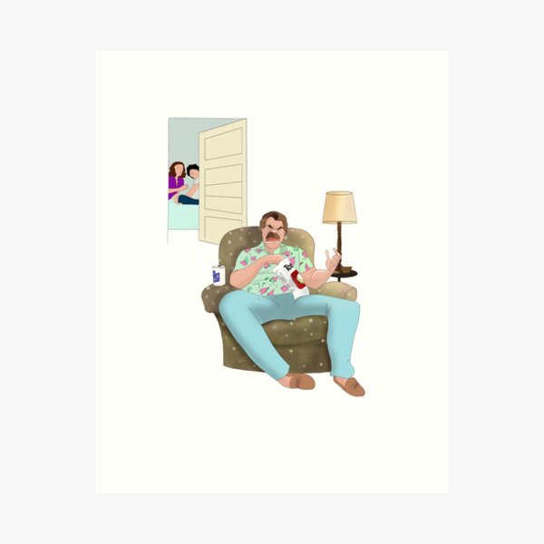 Item preview, "Leave the door open three inches" - Jim Hopper - Stranger things designed and sold by the little fennec.