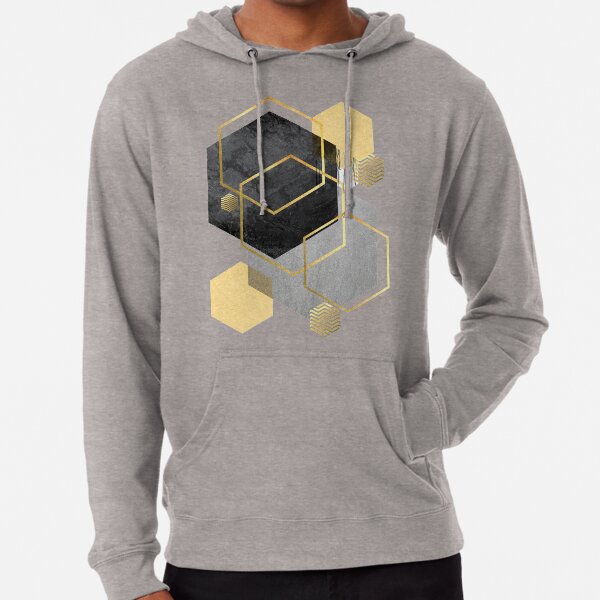 Item preview, Black Yellow Gold Geometric designed and sold by UrbanEpiphany.