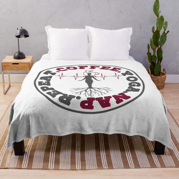 Item preview, YOGA COFFEE NAP REPEAT designed and sold by GAADesignz.