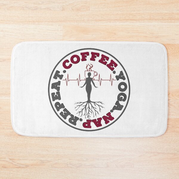 Item preview, YOGA COFFEE NAP REPEAT designed and sold by GAADesignz.