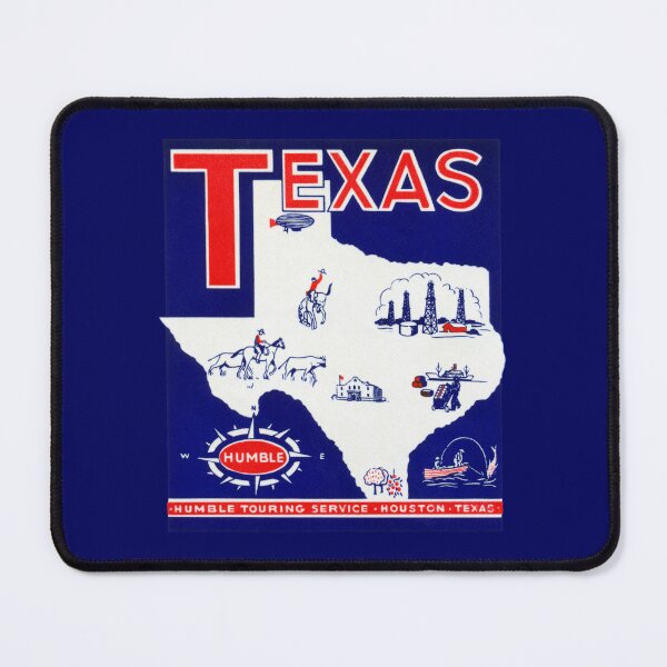 Item preview, 1940's Humble Tours, Texas designed and sold by historicimage.