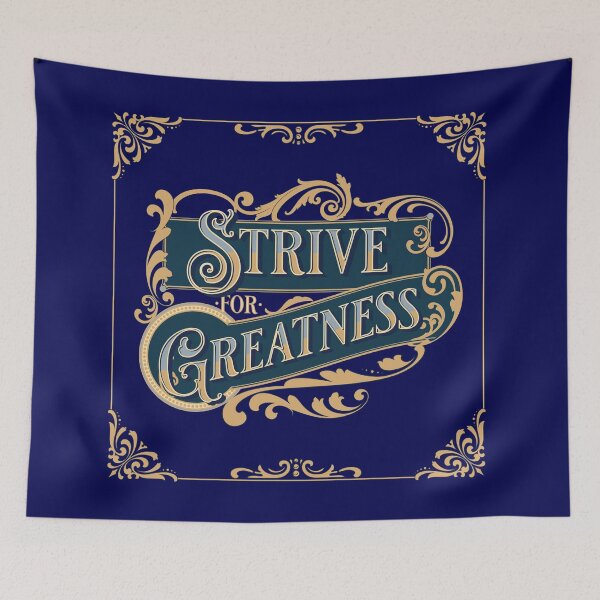 Item preview, Vintage Design Strive for Greatness Gold designed and sold by ljgift.