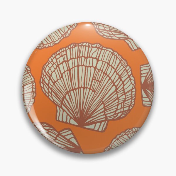 Item preview, Patrón de concha de mar, ocra designed and sold by AstridLind.