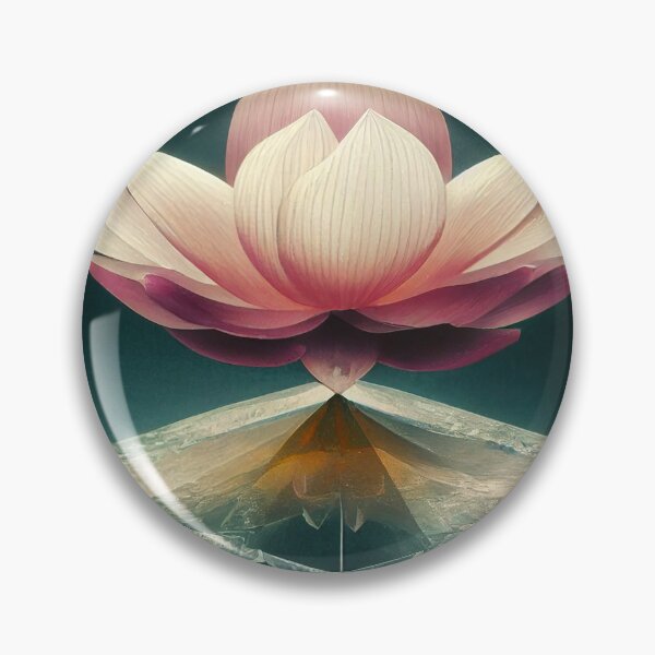 Item preview, Triple Crystal Lotus designed and sold by Myriam Iart.