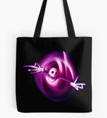 Jack Skellington Creeping through Portal Tote Bag