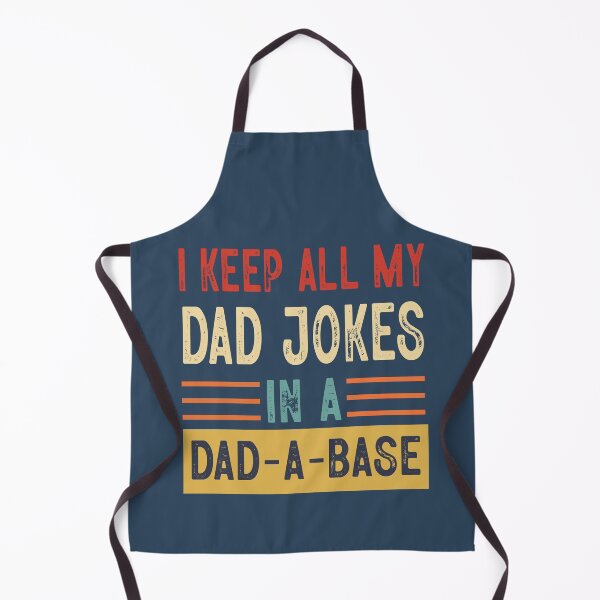 Item preview, I Keep All My Dad Jokes In A Dad-A-Base Vintage Fathers Day T-Shirt designed and sold by LiteforART.