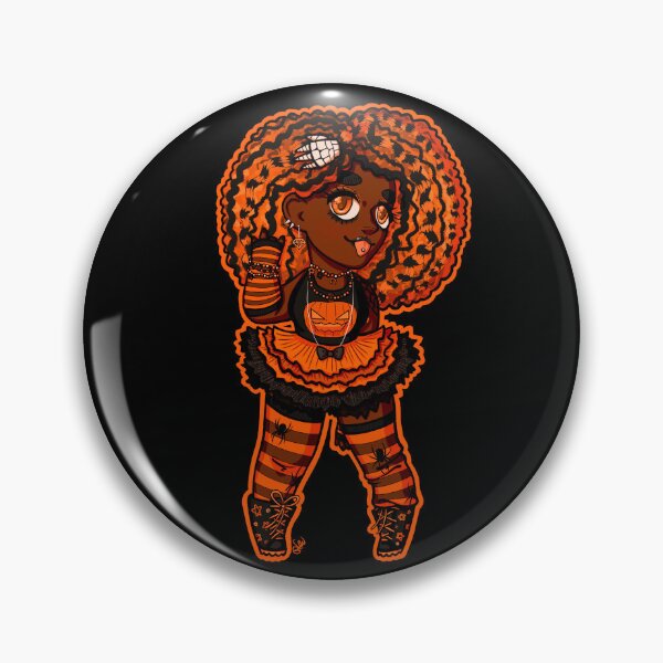 Item preview, Orange & Black Halloweencore Kid designed and sold by busy-and-tired.