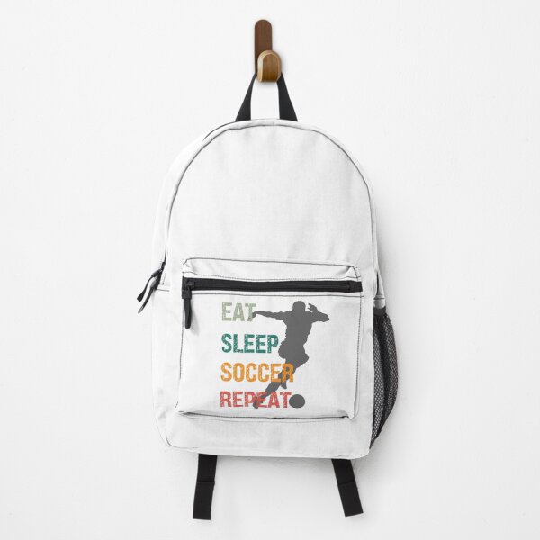 Item preview, Eat Sleep Soccer Repeat Game Fan designed and sold by PRINYOS.