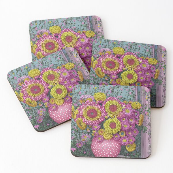 Item preview,  Zinnias Gone Wild designed and sold by Alma Lee.