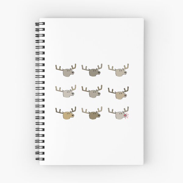 Item preview, Eight tiny reindeer (plus Rudolph) designed and sold by Planet-Pop.